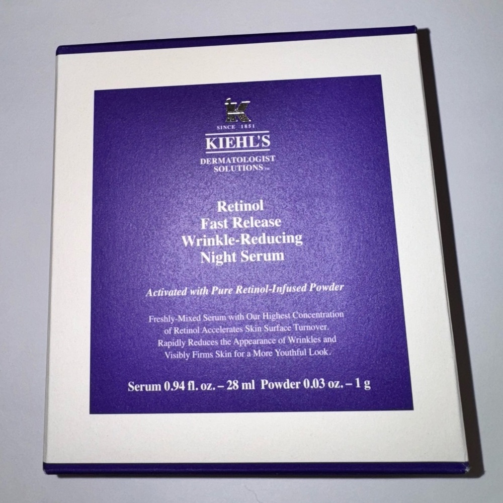 Kiehl's Retinol Fast Release Wrinkle-Reducing Night Serum